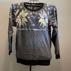 VS sequined sweater
